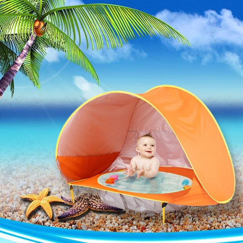 Barraca Portátil para Bebê com Proteção UV – Conforto e Segurança ao Ar Livre