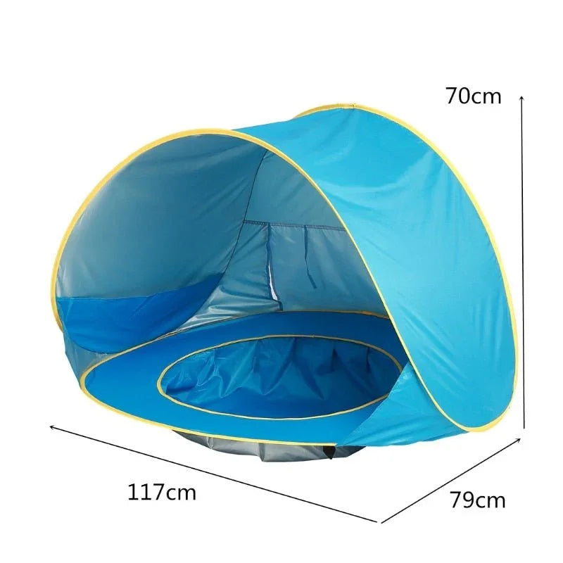 Barraca Portátil para Bebê com Proteção UV – Conforto e Segurança ao Ar Livre