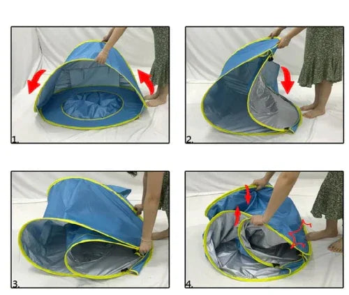 Barraca Portátil para Bebê com Proteção UV – Conforto e Segurança ao Ar Livre