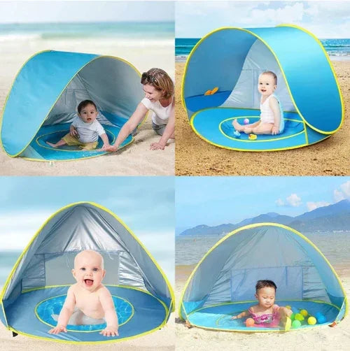 Barraca Portátil para Bebê com Proteção UV – Conforto e Segurança ao Ar Livre