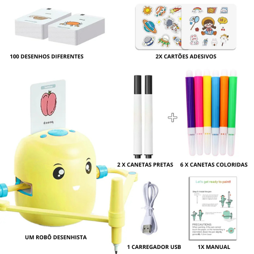 Robozito | O Robô que ensina a desenhar