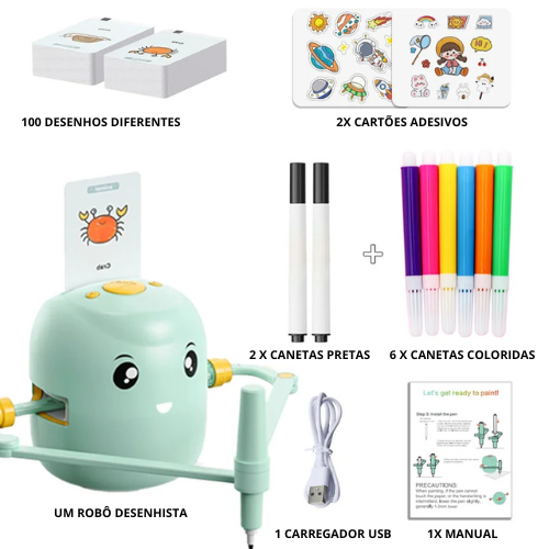 Robozito | O Robô que ensina a desenhar