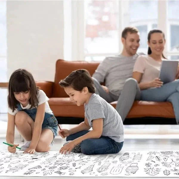 Rolo Gigante de Desenhos – Mais de 5.000 Ilustrações para Colorir, Criar e Se Divertir!