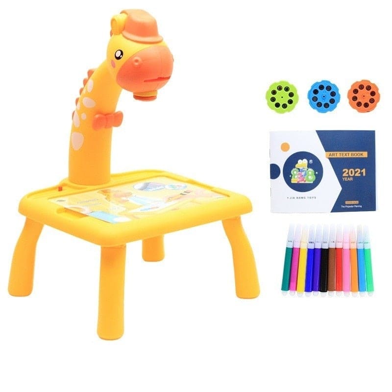 Mesa Mágica – Projetor LED para Desenhos com Diversão Iluminada!