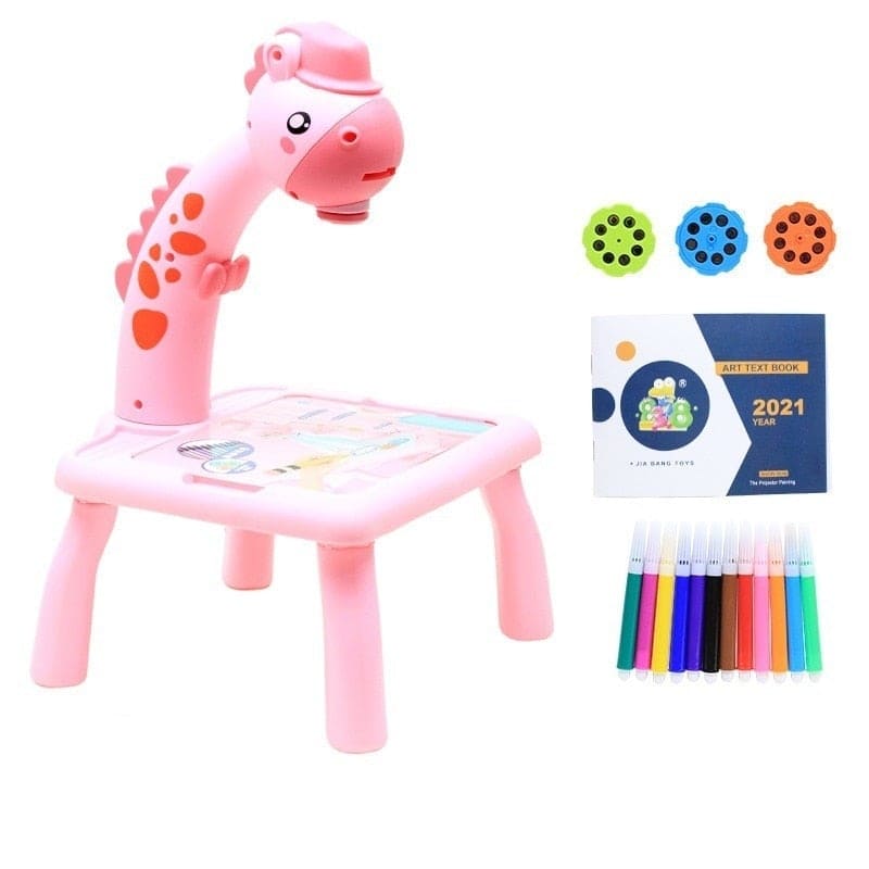 Mesa Mágica – Projetor LED para Desenhos com Diversão Iluminada!